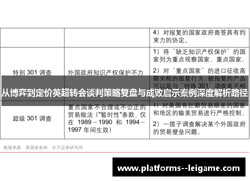 从博弈到定价英超转会谈判策略复盘与成败启示案例深度解析路径